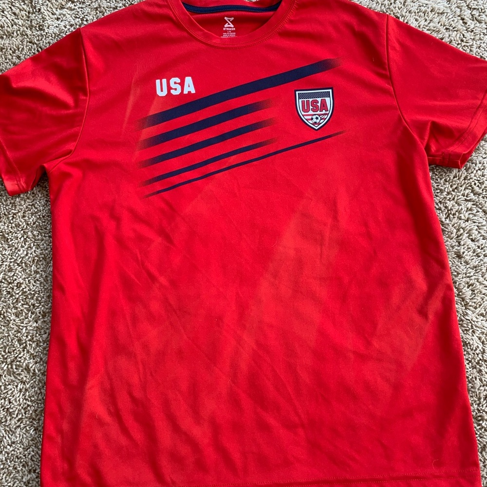 Red USA T-shirt